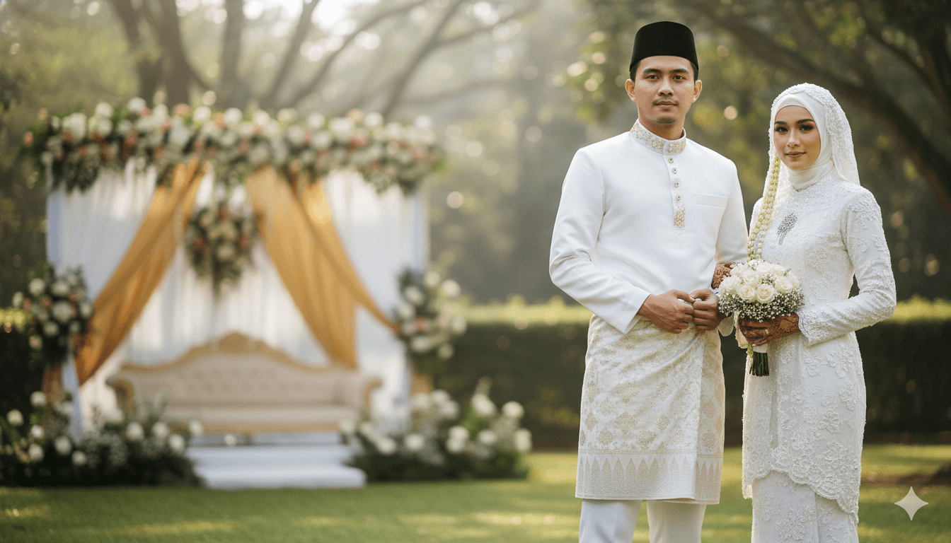 Baju Nikah: Pilih Baju Nikah Lelaki & Perempuan di Jakel