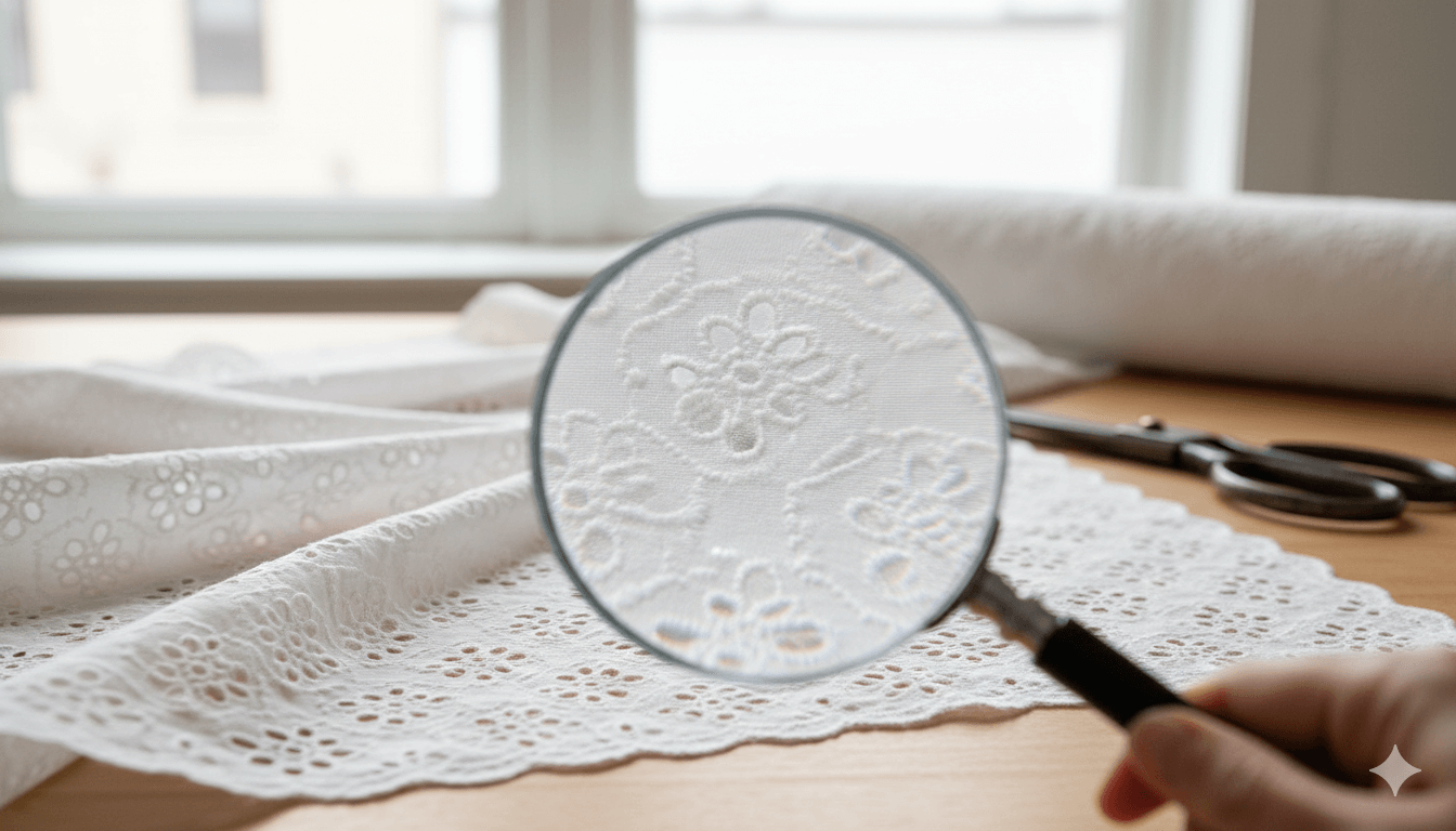 Kain Eyelet: Ciri, Kelebihan & Fabrik Berlubang