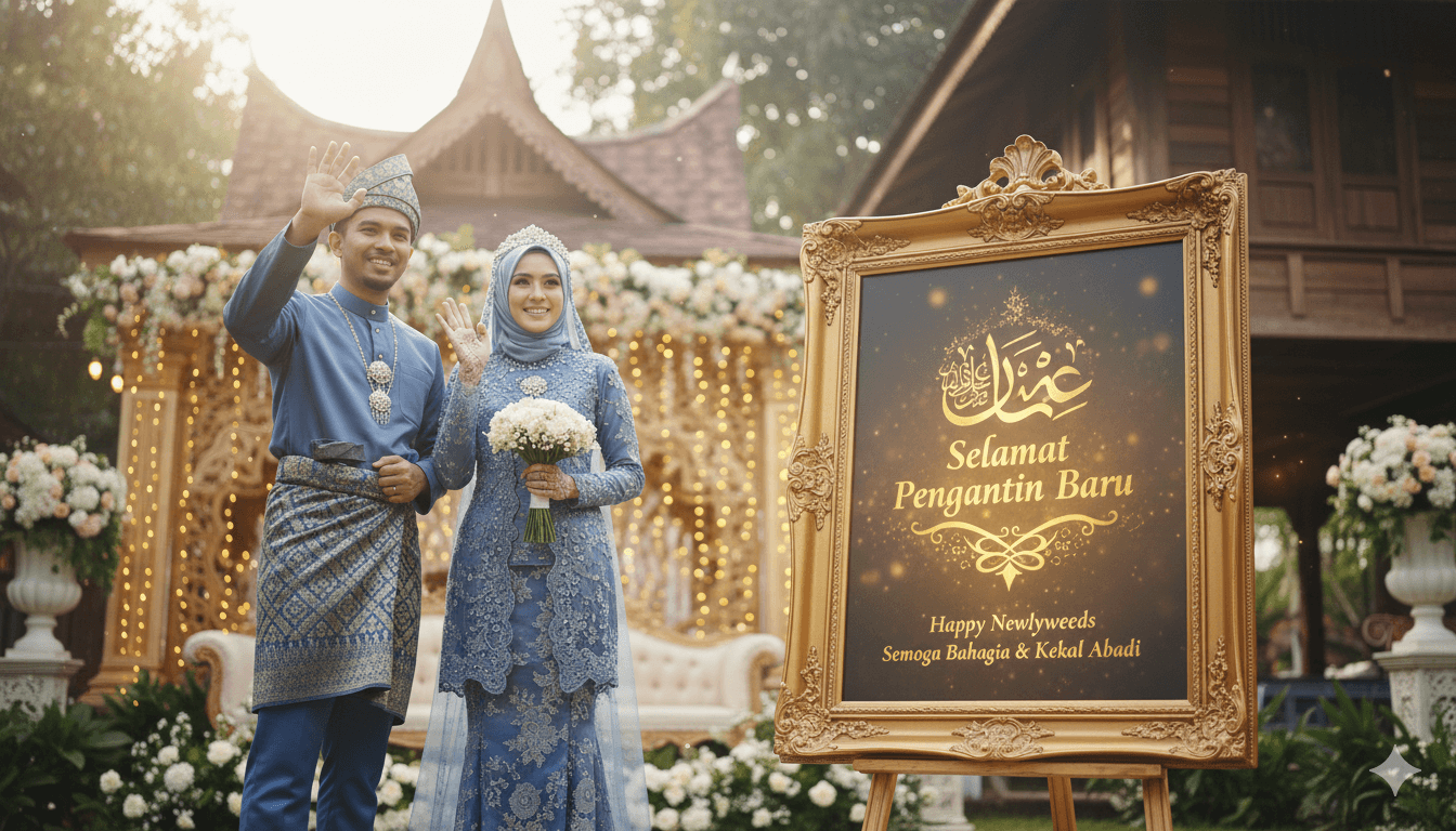 Ucapan Pengantin Baru: Koleksi Ucapan, Doa dan Kata-Kata Indah